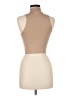 Zara Tan Sleeveless Top Size Med - Lg - photo 2