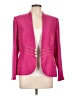 Jacques Vert 100% Polyester Solid Pink Blazer Size UK 14 / US 10 - photo 1