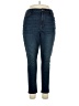 Simply Vera Vera Wang Solid Blue Jeans Size 18 - photo 1