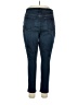 Simply Vera Vera Wang Solid Blue Jeans Size 18 - photo 2