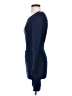 Express Solid Blue Casual Dress Size XS - photo 5