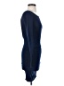 Express Solid Blue Casual Dress Size XS - photo 4
