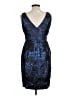 Theia Blue Cocktail Dress Size 10 - photo 2