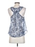 Mudd 100% Polyester Blue Sleeveless Blouse Size XS - photo 2