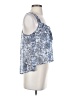 Mudd 100% Polyester Blue Sleeveless Blouse Size XS - photo 4