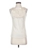 BCBGMAXAZRIA Ivory Sleeveless Blouse Size XS - photo 1