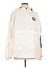 Champion 100% Polyester White Windbreaker Size L - photo 1
