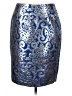 Sunny Leigh Metallic Blue Formal Skirt Size 6 - photo 1