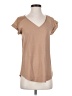 Express Tan Short Sleeve Top Size XS - photo 1