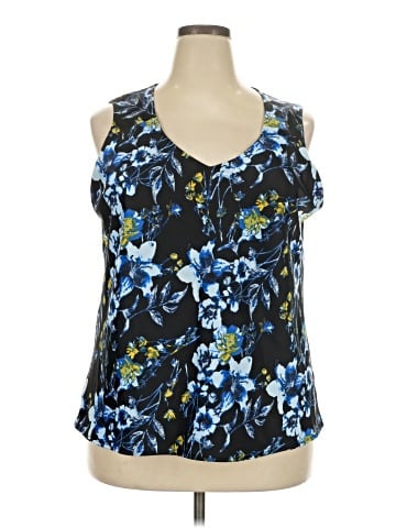 Halogen Sleeveless Blouse (view 1)
