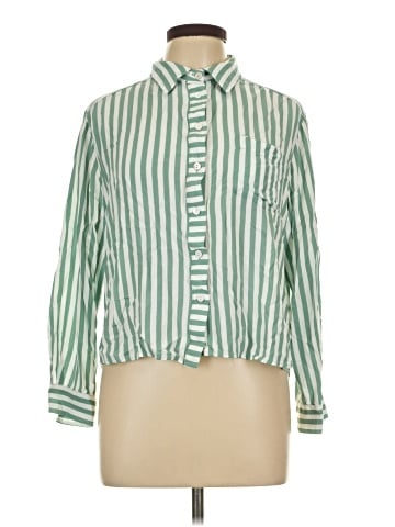 Jane and Delancey Long Sleeve Button-Down Shirt (view 1)