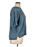 Marc New York 100% Polyester Teal Short Sleeve Blouse Size XL - photo 4