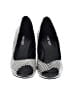 Nine West Houndstooth Gray Heels Size 7 1/2 - photo 2