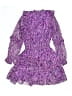 Aqua Paisley Purple Dress Size 10 - 12 - photo 2