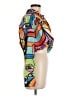 Live 4 Truth 100% Polyester Print Orange Long Sleeve Blouse Size M - photo 4