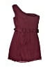 Vera Wang 100% Polyester Burgundy Cocktail Dress Size 4 - photo 2