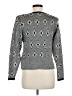 St. John Argyle Gray Pullover Sweater Size 8 - photo 2