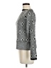 St. John Argyle Gray Pullover Sweater Size 8 - photo 5
