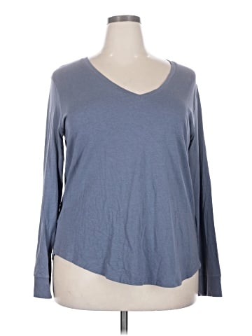 Universal Standard Long Sleeve T-Shirt (view 1)