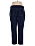 So Slimming by Chico's Solid Blue Jeans Size Lg (2.5) - photo 2