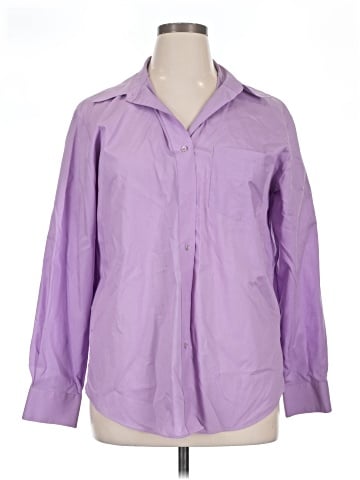 Foxcroft Long Sleeve Button-Down Shirt (view 1)
