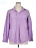 Foxcroft Purple Long Sleeve Button-Down Shirt Size 16 - photo 1