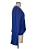 Blue Life 100% Rayon Blue Long Sleeve Blouse Size XS - photo 4