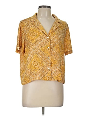 Rose + Olive Short Sleeve Blouse (view 1)