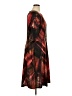 Perceptions Graphic Brown Casual Dress Size XL - photo 4