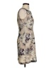 Unbranded 100% Polyester Floral Tan Cocktail Dress Size 3 - photo 4