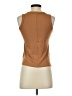 Halogen Brown Sleeveless T-Shirt Size S - photo 2
