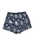 Next 100% Cotton Paisley Blue Shorts Size 8 - photo 2
