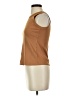Halogen Brown Sleeveless T-Shirt Size S - photo 5