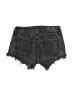 Blank NYC Stars Black Denim Shorts Size 8 - photo 2