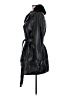 Vince Camuto 100% Polyester Black Trenchcoat Size M - photo 5