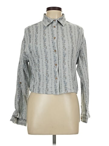 Love Notes Long Sleeve Button-Down Shirt (view 1)