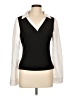 Shein Black Long Sleeve Blouse Size 12 - photo 1