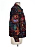 Chico's Design 100% Silk Print Multi Color Black Long Sleeve Silk Top Size Lg (2) - photo 4