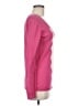 Lacoste 100% Cotton Argyle Pink Pullover Sweater Size EU 38 / US 8 - photo 4