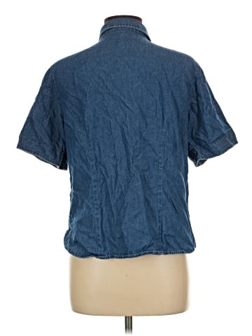 Coldwater Creek Short Sleeve Button-Down Shirt (view 2)