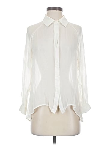 Tart Long Sleeve Silk Top (view 1)