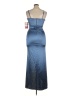 Emerald Sundae Blue Cocktail Dress Size XL - photo 2