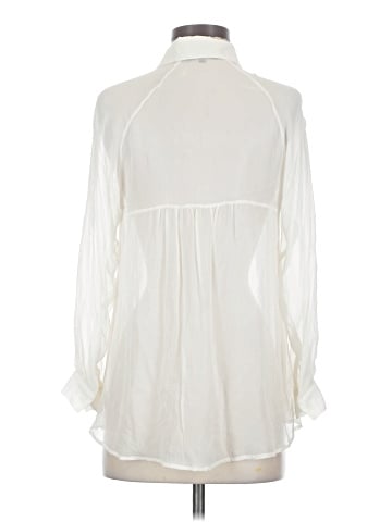 Tart Long Sleeve Silk Top (view 2)