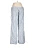 Universal Thread Chevron-herringbone Blue Linen Pants Size M - photo 2