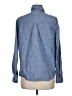 Roxy Stars Blue Long Sleeve Button-Down Shirt Size M - photo 2