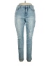 Seven7 Solid Blue Jeans Size 16 - photo 1