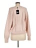 DKNY Solid Pink Pullover Sweater Size L - photo 2