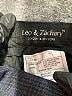 Leo & Zachary Plaid Gray Dress Pants Size 7 - photo 3