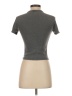 Zara Gray Short Sleeve Turtleneck Size S - photo 2