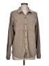 Thread & Supply Tweed Tan Long Sleeve Button-Down Shirt Size L - photo 1